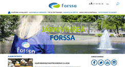 Desktop Screenshot of forssa.fi